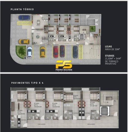 Imagem Apartamento com 1 Quarto à Venda, 24 m² em Jardim São Paulo - João Pessoa Imagem Apartamento com 1 Quarto à Venda, 24 m² em Jardim São Paulo - João Pessoa