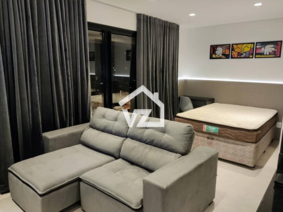 Imagem Apartamento com 1 Quarto para Alugar, 37 m² em Campo Belo - São Paulo