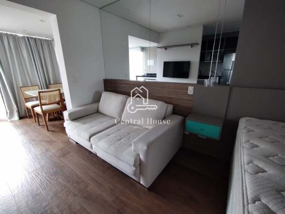 Imagem Imóvel com 1 Quarto para Alugar, 37 m² em Moema - São Paulo