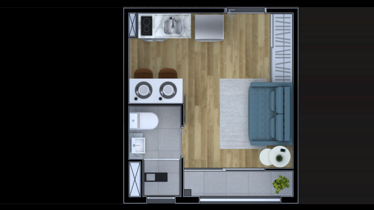 Imagem Imóvel com 1 Quarto à Venda, 27 m² em Vila Santa Clara - São Paulo Imagem Imóvel com 1 Quarto à Venda, 27 m² em Vila Santa Clara - São Paulo