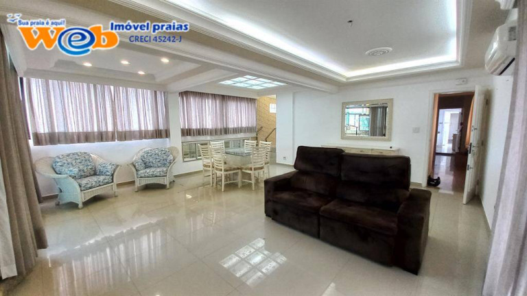 Imagem Cobertura com 4 Quartos para Alugar, 300 m² em Canto Do Forte - Praia Grande