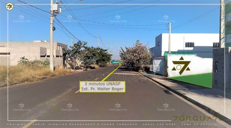 Imagem Terreno à Venda, 250 m² em Recanto Da Vinci - Engenheiro Coelho