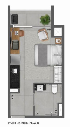 Imagem Apartamento com 1 Quarto à Venda, 82 m² em Vila Pompéia - São Paulo