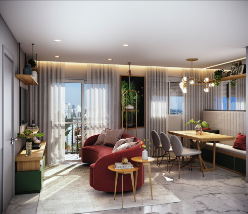 Imagem Apartamento com 2 Quartos à Venda, 34 m² em Tatuapé - São Paulo Imagem Apartamento com 2 Quartos à Venda, 34 m² em Tatuapé - São Paulo