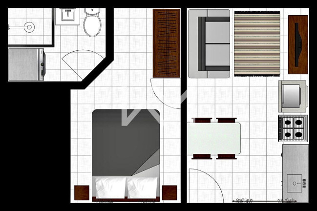 Imagem Studio com 1 Quarto à Venda, 24 m² em Vila Granada - São Paulo Imagem Studio com 1 Quarto à Venda, 24 m² em Vila Granada - São Paulo