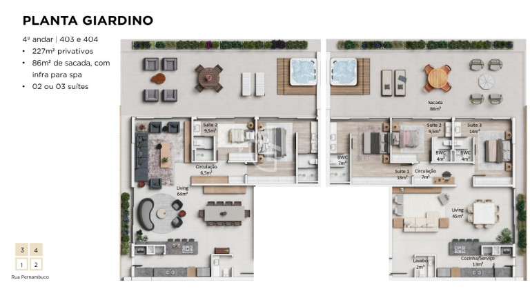 Imagem Apartamento com 3 Quartos à Venda, 162 m² em Anita Garibaldi - Joinville Imagem Apartamento com 3 Quartos à Venda, 162 m² em Anita Garibaldi - Joinville