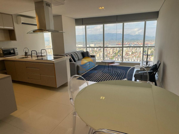 Imagem Apartamento com 1 Quarto para Alugar, 68 m² em Aparecida - Santos