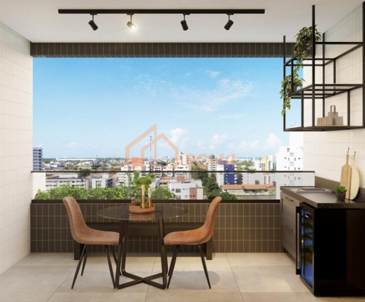 Apartamento com 2 Quartos à Venda, 55 m² em Intermares - Cabedelo