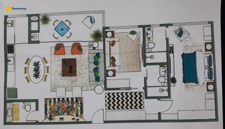 Imagem Apartamento com 3 Quartos à Venda, em João Paulo - Florianópolis Imagem Apartamento com 3 Quartos à Venda, em João Paulo - Florianópolis