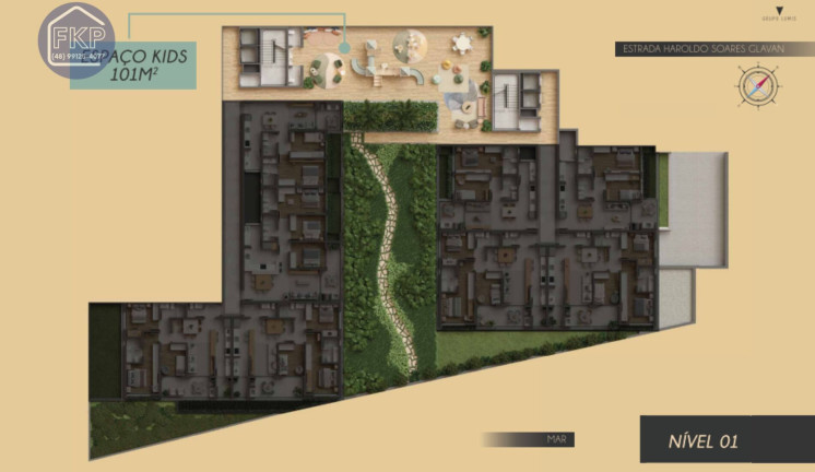Imagem Apartamento com 3 Quartos à Venda, 100 m² em Cacupé - Florianópolis