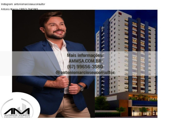 Apartamento com 3 Quartos à Venda, 90 m² em Jardim Central - Dourados