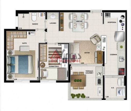 Imagem Apartamento com 2 Quartos à Venda, 58 m² em Vila Andrade - São Paulo Imagem Apartamento com 2 Quartos à Venda, 58 m² em Vila Andrade - São Paulo