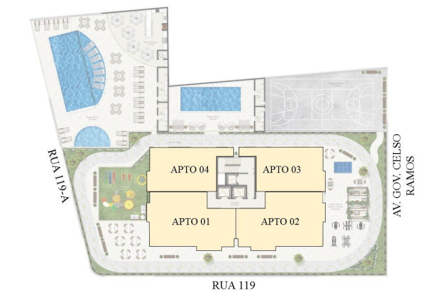 Imagem Apartamento com 2 Quartos à Venda, 87 m² em Centro - Itapema