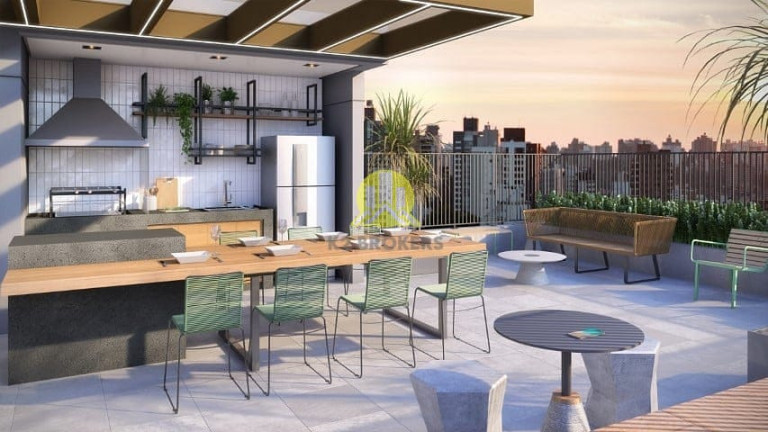 Imagem Studio com 1 Quarto à Venda, 24 m² em Higienópolis - São Paulo Imagem Studio com 1 Quarto à Venda, 24 m² em Higienópolis - São Paulo
