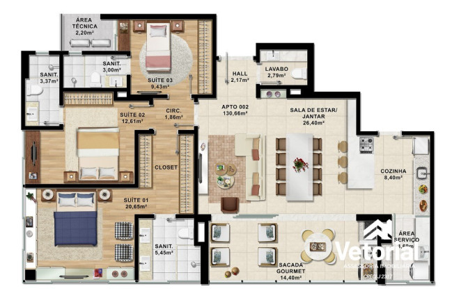 Imagem Apartamento com 3 Quartos à Venda, 101 m² em Renato Gonçalves - Barreiras Imagem Apartamento com 3 Quartos à Venda, 101 m² em Renato Gonçalves - Barreiras