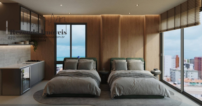 Imagem Apartamento com 1 Quarto à Venda, 20 m² em Bessa - João Pessoa