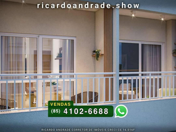 Imagem Apartamento com 2 Quartos à Venda, 45 m² em Cocó - Fortaleza Imagem Apartamento com 2 Quartos à Venda, 45 m² em Cocó - Fortaleza