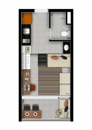 Imagem Apartamento com 2 Quartos à Venda, 63 m² em Perdizes - São Paulo Imagem Apartamento com 2 Quartos à Venda, 63 m² em Perdizes - São Paulo