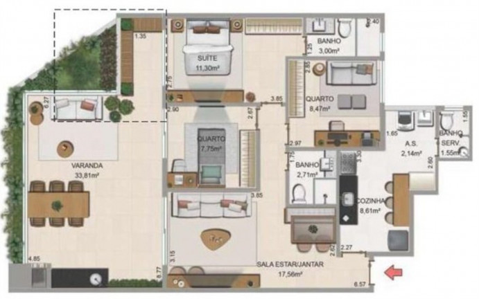 Imagem Imóvel com 2 Quartos à Venda, 172 m² em Recreio Dos Bandeirantes - Rio De Janeiro