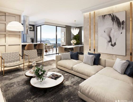 Imagem Apartamento com 4 Quartos à Venda, 143 m² em Perequê - Porto Belo
