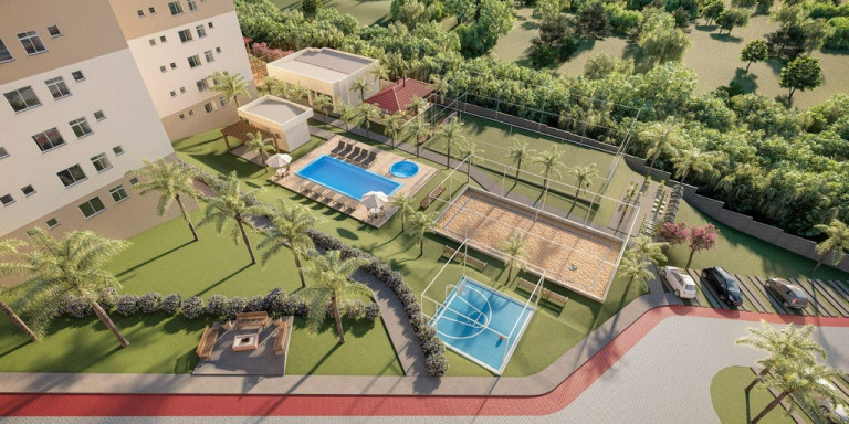 Imagem Apartamento com 1 Quarto à Venda, 30 m² em Aparecida - Alvorada