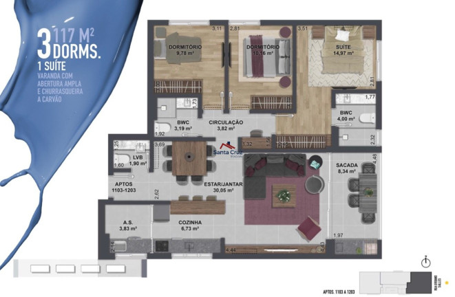 Imagem Apartamento com 3 Quartos à Venda, 141 m² em Centro - Florianópolis Imagem Apartamento com 3 Quartos à Venda, 141 m² em Centro - Florianópolis