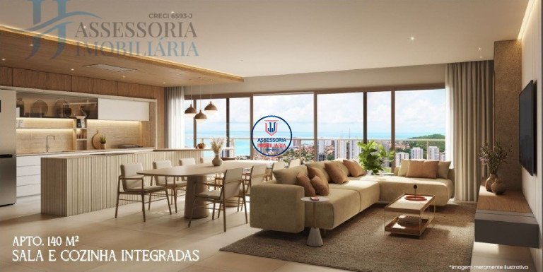 Imagem Apartamento com 4 Quartos para Alugar ou Temporada, 176 m² em Petrópolis - Natal Imagem Apartamento com 4 Quartos para Alugar ou Temporada, 176 m² em Petrópolis - Natal