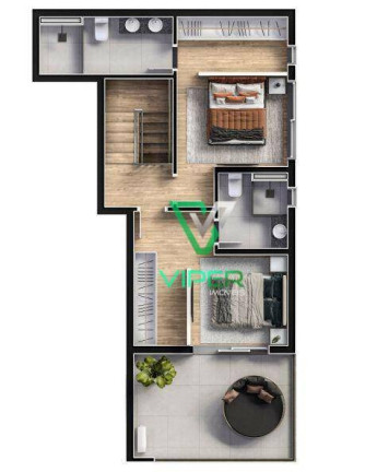 Imagem Apartamento com 2 Quartos à Venda, 66 m² em Portão - Curitiba Imagem Apartamento com 2 Quartos à Venda, 66 m² em Portão - Curitiba