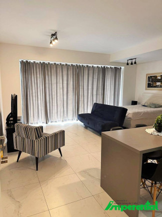 Imagem Apartamento com 1 Quarto para Alugar, 45 m² em Pompéia - Santos