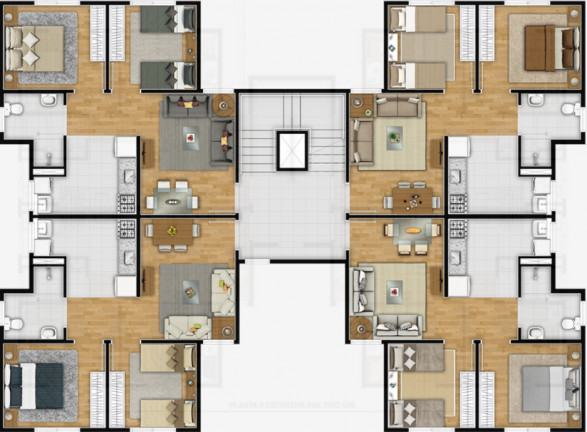 Imagem Apartamento com 2 Quartos à Venda, 43 m² em Loteamento Residencial Campina Verde - Campinas Imagem Apartamento com 2 Quartos à Venda, 43 m² em Loteamento Residencial Campina Verde - Campinas