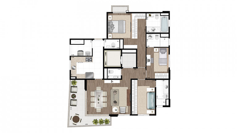 Imagem Apartamento com 4 Quartos à Venda, 325 m² em Paraíso - São Paulo Imagem Apartamento com 4 Quartos à Venda, 325 m² em Paraíso - São Paulo