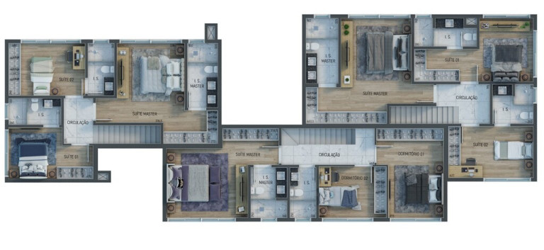 Imagem Apartamento com 3 Quartos à Venda, 102 m² em água Verde - Curitiba