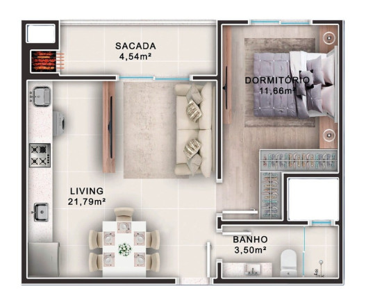 Imagem Imóvel com 2 Quartos à Venda, 104 m² em Municípios - Balneário Camboriú