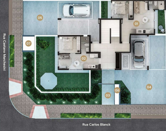Imagem Apartamento com 1 Quarto à Venda, 69 m² em Portão - Curitiba