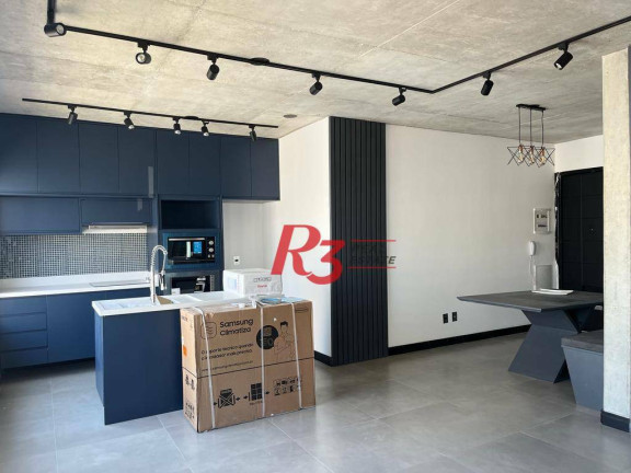 Imagem Apartamento com 2 Quartos para Alugar, 74 m² em Embaré - Santos Imagem Apartamento com 2 Quartos para Alugar, 74 m² em Embaré - Santos