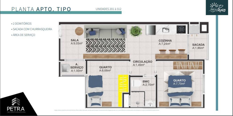 Imagem Apartamento com 2 Quartos à Venda, 44 m² em Sertãozinho - Matinhos Imagem Apartamento com 2 Quartos à Venda, 44 m² em Sertãozinho - Matinhos