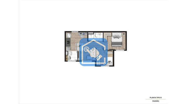 Imagem Apartamento com 2 Quartos à Venda, 36 m² em Cambuci - São Paulo