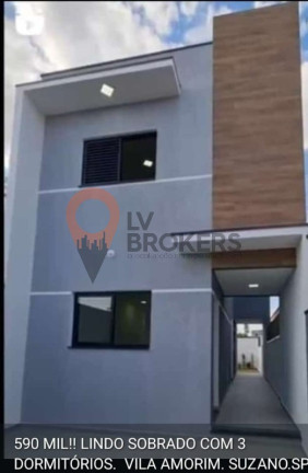Casa com 3 Quartos à Venda, 102 m² em Vila Amorim - Suzano