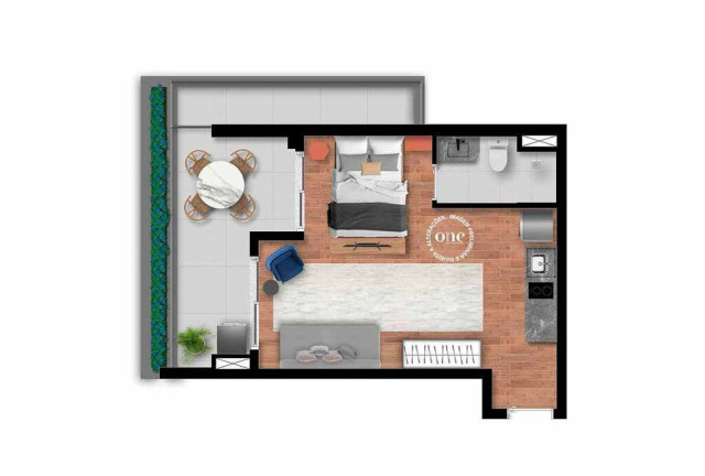 Imagem Apartamento com 1 Quarto à Venda, 49 m² em Moema - São Paulo Imagem Apartamento com 1 Quarto à Venda, 49 m² em Moema - São Paulo