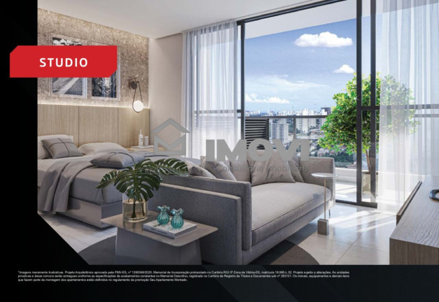 Imagem Apartamento com 1 Quarto à Venda, 39 m² em Jardim Camburi - Vitória Imagem Apartamento com 1 Quarto à Venda, 39 m² em Jardim Camburi - Vitória