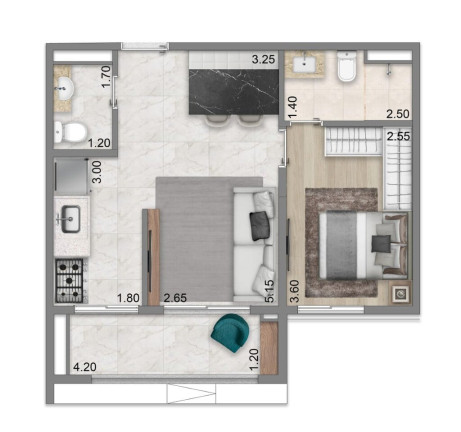 Imagem Imóvel com 1 Quarto à Venda, 32 m² em Jardim Vila Mariana - São Paulo