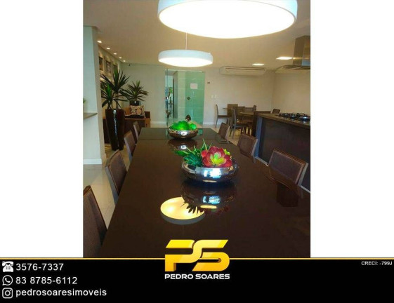 Imagem Apartamento com 4 Quartos à Venda, 230 m² em Ponta De Campina - Cabedelo