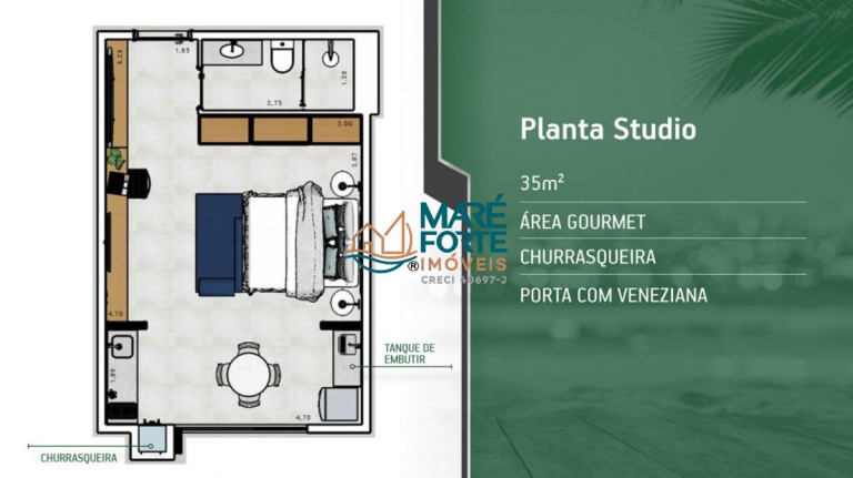 Imagem Apartamento com 1 Quarto à Venda, 35 m² em Tenório - Ubatuba Imagem Apartamento com 1 Quarto à Venda, 35 m² em Tenório - Ubatuba