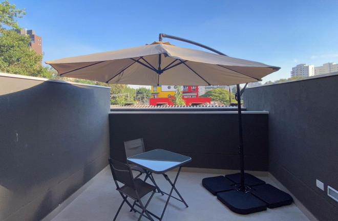 Imagem Apartamento com 1 Quarto para Alugar, 25 m² em Santo Amaro - São Paulo