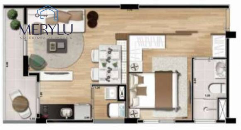 Imagem Apartamento com 1 Quarto à Venda, 40 m² em Aclimação - São Paulo Imagem Apartamento com 1 Quarto à Venda, 40 m² em Aclimação - São Paulo
