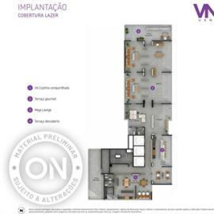 Imagem Cobertura com 1 Quarto à Venda, 107 m² em Bela Vista - São Paulo