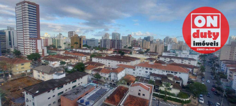 Imagem Apartamento com 2 Quartos à Venda, 70 m² em Campo Grande - Santos Imagem Apartamento com 2 Quartos à Venda, 70 m² em Campo Grande - Santos