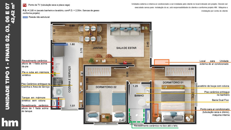 Imagem Apartamento com 2 Quartos à Venda,  em Jardim Campos Elíseos - Campinas