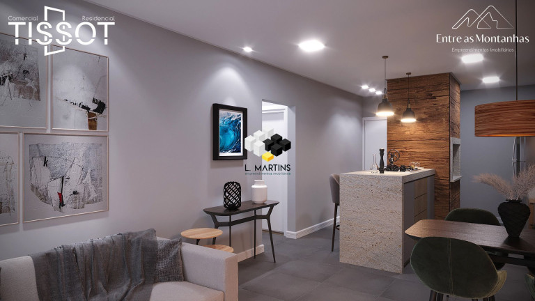 Imagem Apartamento com 1 Quarto à Venda, 51 m² em Varzea Grande - Gramado