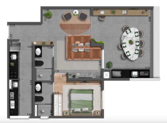 Imagem Imóvel com 2 Quartos à Venda, 51 m² em Mooca - São Paulo Imagem Imóvel com 2 Quartos à Venda, 51 m² em Mooca - São Paulo